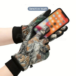Guantes de Caza para Hombre, Ligeros, Cómodos, Tácticos, para Actividades al Aire Libre, Aventura y Deportes - Product Image 3