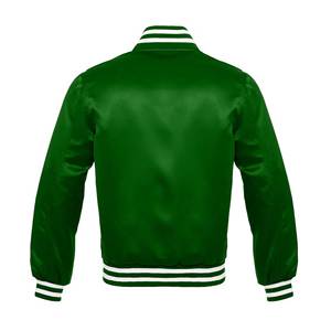 Front Logo Satin Varsity <b>Jacket</b> College Embroidery Silk Bulk Wholesale Custom Bomber Satin <b>Jacket</b> High Demanding Unisex Durable - Product Image 6
