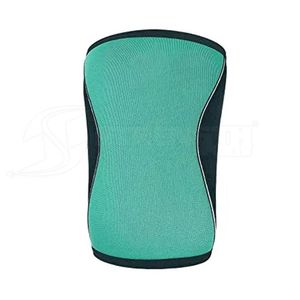 Manguito de compresión para codo color verde azulado para entrenamiento cruzado y fitness, soporte transpirable para brazo, fabricante de mangas de compresión. - Product Image 2
