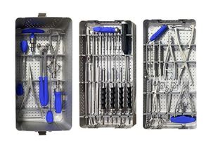 Ensemble d'instruments chirurgicaux UBE en acier inoxydable, instruments endoscopiques unilatéraux avec étui, autoclavables, manuels, certifiés CE Classe I - Product Image 5