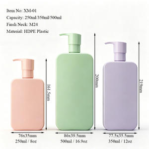 ขวดปั๊มโลชั่นแบบแบน PE ขนาด 8oz 10oz 16oz ขายส่ง - บรรจุภัณฑ์พลาสติกเปล่าแบบกำหนดเองสำหรับสบู่เหลวและสบู่ล้างมือ บรรจุภัณฑ์ OEM - Product Image 2