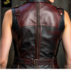 Chaleco de Cuero Genuino Champ King para Mujer, Clásico, Duradero, Elegante y Atemporal - Product Image 3