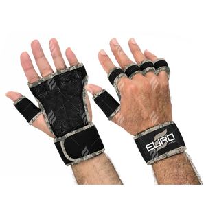 Guantes de gimnasio más vendidos, diseñados en neopreno para entrenamiento de fuerza, con soporte para muñecas y palmas acolchadas. - Product Image 1
