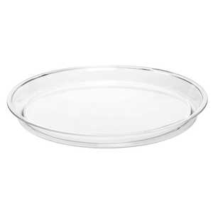 Bandeja redonda de acrílico para servir y almacenar, ideal para té, café, desayuno, hecha a mano, transparente, de lucita, para decoración de tocador y mesa de café. - Product Image 1