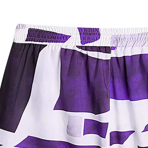 High Quality 100% Polyester Sublimation Mesh Shorts Men Summer Casual Beach Quick Dry Customized Logo Drawstring Closure - Product Image 2