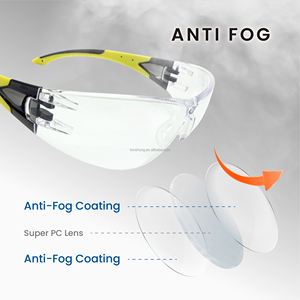 BISA1306 lunettes de protection transparentes sans cadre - Product Image 4