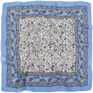 Pañuelo Cuadrado de Algodón de Alta Calidad con Estampado Digital Personalizado, Suave para el Verano, para Mujeres, Señoras y Niñas, Regalo con un Diseño Hermoso - Product Image 1