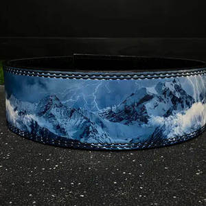 Ceinture de levage à levier personnalisable avec logo pour haltérophilie, protection fitness, ceinture de levage à levier pour salle de sport - Product Image 4