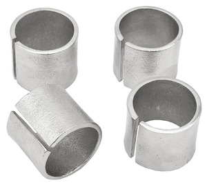 Modern Zinc Alloy Napkin Rings Circle <b>Shape</b> 4.5cm Width Durable Party Table Decoration - Product Image 5
