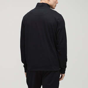 Half <b>zip</b> <b>up</b> Men Crew Neck Sweatshirt Custom Made in Wholesale and Premium Quality With Latest Design Pullover Sweatshirt - Product Image 3