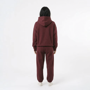 Conjuntos Deportivos de Felpa 100% Algodón para Mujer, con Capucha, Corte Ajustado, Transpirables, Ecológicos, para Invierno, Venta al Por Mayor - Product Image 2