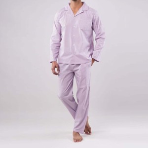 Conjunto de Pijama y Bata de Baño para Hombre, Transpirable, de Poliéster/Spandex, Tallas Grandes, para Todas las Temporadas, Secado Rápido, Marca BS - Product Image 2