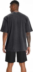 T-shirt décontracté pour homme 2026, coupe oversize, en coton délavé, couleur unie, col rond, manches courtes, effet délavé à l'acide, disponible à la vente en ligne - Product Image 6