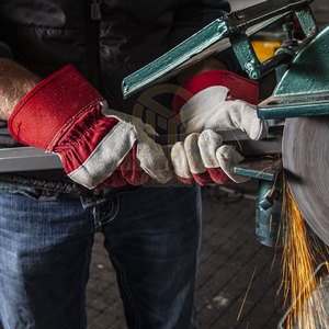 Cheap Price High Quality Working <b>Gloves</b> Durable Material Leather Made Safety Working <b>Gloves</b> - Product Image 6