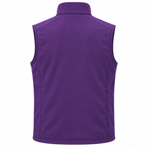 Custom Logo Fashion <b>Men</b> Softshell Winter Zipper Sleeveless Sports Casual Fleece Softshell <b>Vest</b> For <b>Men's</b> - Product Image 2