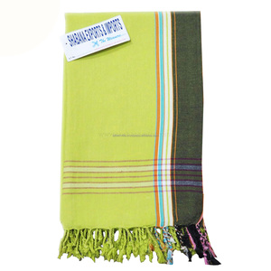Diverses serviettes de plage Kikoy Kenyan GolfSarong Kikoy Serviettes faciles à plier Fabricants de serviettes Kikoy en Inde de haute qualité - Product Image 4
