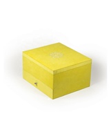 Service à thé artisanal en coffret cadeau, 6 tasses et soucoupes, cadeau d'affaires unique, coffret cadeau royal bleu marocain, boîte embossée 40 cm, cadeaux de bienvenue