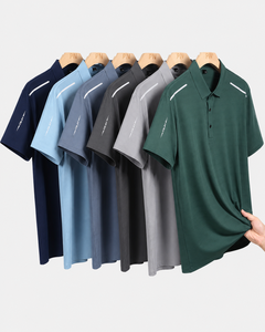 Fabricant de vêtements OEM – T-shirt décontracté pour homme en tricot imprimé, manches courtes, avec poche, en Spandex/Polyester, anti-plis - Product Image 2
