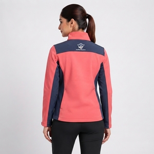 Veste softshell pour femme, protection optimale contre les intempéries, tissu doux et respirant, design extensible confortable pour la randonnée et la course à pied - Product Image 3