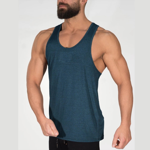<b>Singlet</b> Workout Clothes Shirts Under Vest Undershirts Stringer Tank Top Gym Wear <b>Men</b> Tank Top - Product Image 5