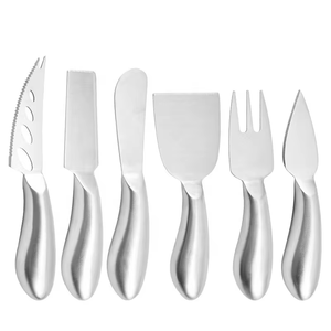 Juego de cuchillos para queso de acero inoxidable de alta calidad, herramientas duraderas para queso, juego de cuchillos para queso para hostelería. - Product Image 1