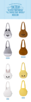 SKZOO Everywhere All Around the World, Bolsa de Hombro con Diseño de Cara de SKZOO. Música Pop para Niños en Coreano