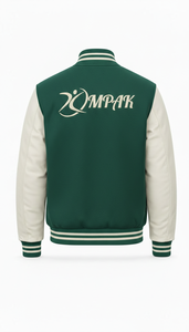 Veste universitaire authentique de style américain avec doublure matelassée, broderies et patchs, style streetwear viral, original - Product Image 3