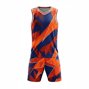 Court Basketball Sportswear Tank Top And Shorts <b>Cooling</b> Fabric Custom Player Details And Team Identity Graphics - Product Image 5