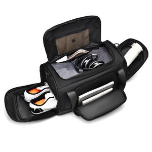 Sac de sport et de voyage pour femme en tissu Oxford, grande capacité, à la mode, avec fermeture éclair, compartiment à chaussures et motif lettres - Product Image 5