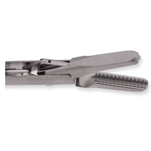 MIS DeBakey Pince droite 5 mm Diamètre du manche 1 mm Mâchoires rondes Poignée à pression 17 cm Longueur de travail 30 cm Longueur totale – ZETOMEDPRO - Product Image 4