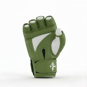 Gants de boxe pour hommes de qualité supérieure, à doigts entiers, légers, en cuir PU, fermeture à lacets, type personnalisé, poignet RIVIAN - Product Image 5