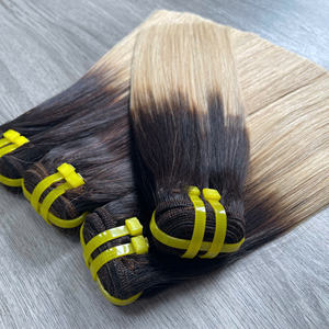 <b>Cheap</b> Price Natural Human Hair DD SDD Bundle Raw Vietnamese Virgin Hair Full Cuticle Aligned Hair <b>Extension</b> Double Machine Weft - Product Image 4