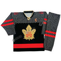 Maillots de hockey sur glace personnalisés de haute qualité 2026 – Tenues de sport entièrement sur mesure OEM, séchage rapide, respirants, 100 % polyester