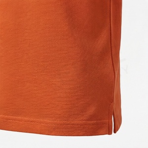 Chemise décontractée pour homme en piqué 100 % polyester bleu marine à manches courtes, respirante, infroissable, coupe classique, design tricoté uni - Product Image 5