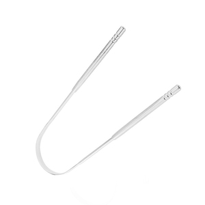 Raspadores de Lengua en Forma de U de Acero Inoxidable de Grado Quirúrgico para Salón de Belleza, Servicio OEM ODM, Limpiadores de Lengua con Certificación CE - Product Image 6