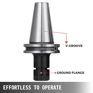 Set di 8 Portautensili CAT40-ER16 per Lavorazioni Pesanti, Testati CNC, Mandrini per Pinze CAT40-ER16 - Product Image 6