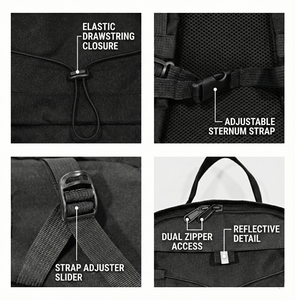 Mochila Deportiva Multifuncional BLAZE para Hombre y Mujer, Gran Capacidad, Impermeable, Ligera, para Viajes, Universidad y Deportes - Product Image 2