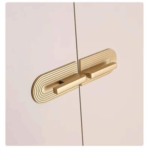 Poignées de meubles dorées de forme spéciale, boutons de meubles pour salon - Product Image 6