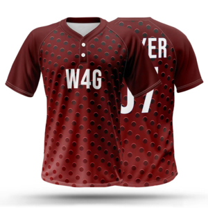Unisex Baseball Jersey Polka Dot Print Sublimated 100% <b>Polyester</b> Short Sleeve Breathable All Seasons Adult Regular Fit - Product Image 1