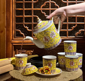 Juego de Tazas de Té de Porcelana Tradicional China con Diseño de Flor de Tung, Apto para Lavavajillas y Microondas, Origen Taiwán, Venta al por Mayor - Product Image 5