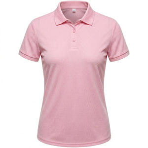 Polo de sport d'été pour femme, style décontracté et confortable, idéal pour les jeux de balle, avec petites broderies - Product Image 5