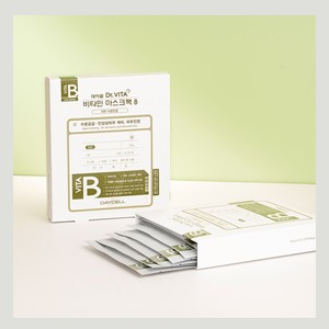 แผ่นมาส์กหน้าเกาหลี Daycell Deycell Dr Vita Mask Pack B 25 กรัม 10 แผ่น แผ่นมาส์กหน้า แผ่นมาส์กหน้าเกาหลี ผิวกระจก - Product Image 6