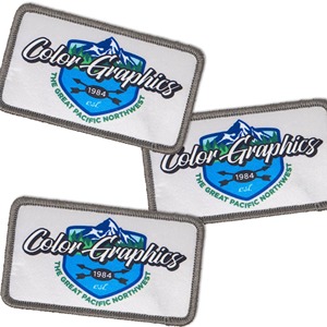 Écussons brodés thermocollants personnalisés colorés par sublimation, découpés à la chaleur, à coudre, pour vêtements, chaussures, fabriqués en polyester durable pour chapeaux 2026 - Product Image 3