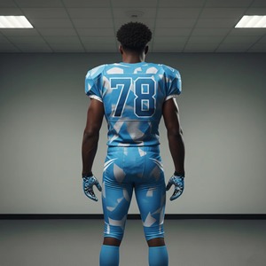 Uniforme de Fútbol Americano Cómodo para Adultos, Estilo Nuevo, Talla Grande, para Entrenamiento - Product Image 4