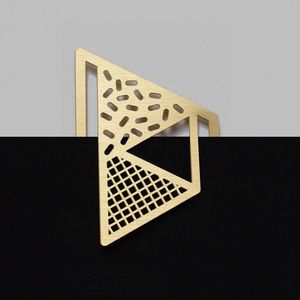 Marcapáginas de Cobre Elegante con Diseño de Alambre, Hecho a Mano, Duradero, de Metal, para Libros, Accesorio Elegante para Lectores, Estudiantes y Oficina - Product Image 1