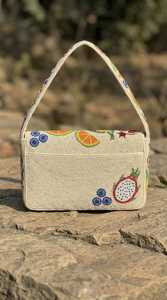 Bolso de Noche de Lino con Cuentas y Bordado Hecho a Mano, Estilo Indio, de Lujo, Impermeable y Ecológico, para Fiestas - Personalizable - Product Image 3