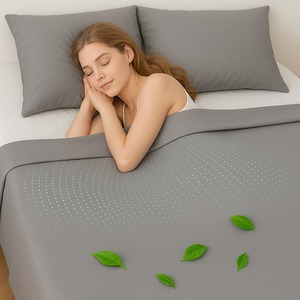 Juego de Sábanas de Lujo de 4 Piezas, Tamaño King, 400 Hilos, Algodón, Transpirables, Estilo Hotel, Colección Premium, Lisas, para Todas las Temporadas - Product Image 1