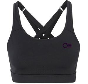 Soutien-gorge de sport à la mode, soutien-gorge de sport personnalisé avec col haut, résistant aux chocs, Yoga, Fitness, débardeur pour femmes - Product Image 5