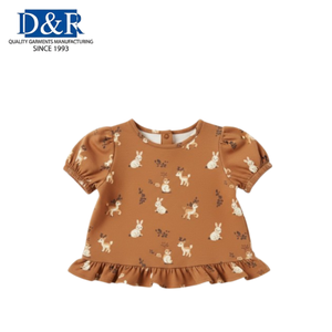 Conjunto de Muselina de Algodón para Bebé, Personalizado OEM, Superventas, Fábrica en Malasia, Ropa Transpirable para Recién Nacidos, Venta al Por Mayor, Conjuntos de Verano para Niños Pequeños - Product Image 3