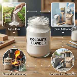 Poudre de dolomite de haute pureté pour l'agriculture, fertilisant, conditionnement du sol et alimentation animale, disponible à un prix abordable - Product Image 6